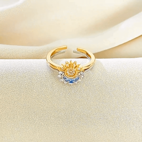 🌞ANILLOS SOL Y LUNA🌙 DOS ALMAS, UN SOLO DESTINO 💫❤️