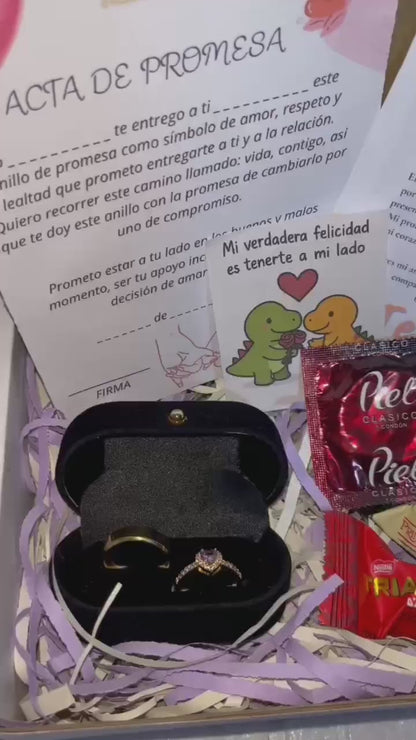 👩‍❤️‍👨♾️ANILLOS DE PROMESA❤️💍